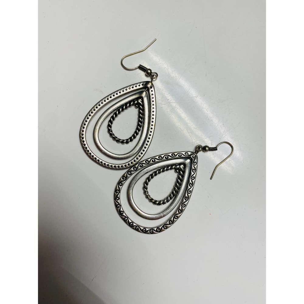 Silver Dangling Earrings